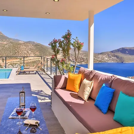 Luxury 5 Bedroom With Heated Infinity Pool & Amazing Sea Views Kaş