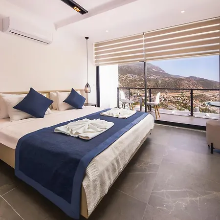 Luxury 5 Bedroom With Heated Infinity Pool & Amazing Sea Views Kaş