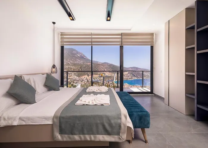 别墅 Luxury 5 Bedroom With Heated Infinity Pool & Amazing Sea Views 卡斯